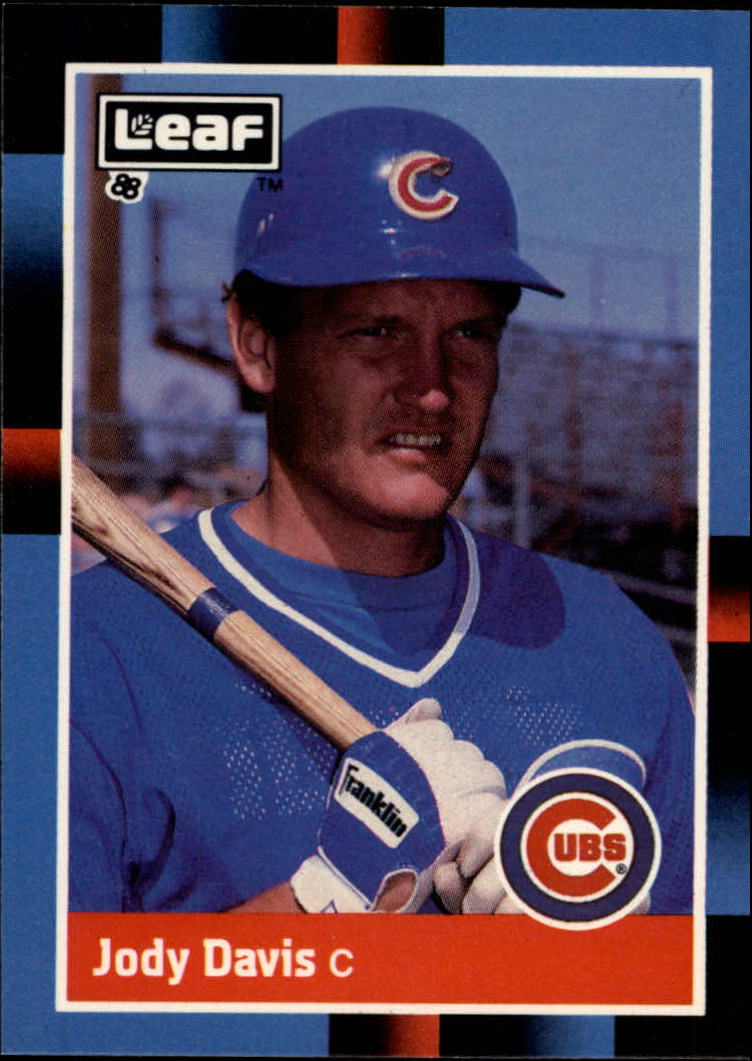 1988 Leaf/Donruss Baseball Cards       069      Jody Davis